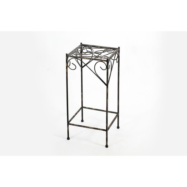 Greengrass 2618 in Celtic Clover Square CastIron Plant Stand Large GR2144846